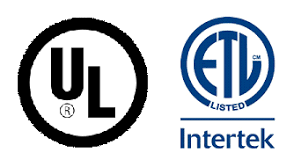 UL and ETL Certification